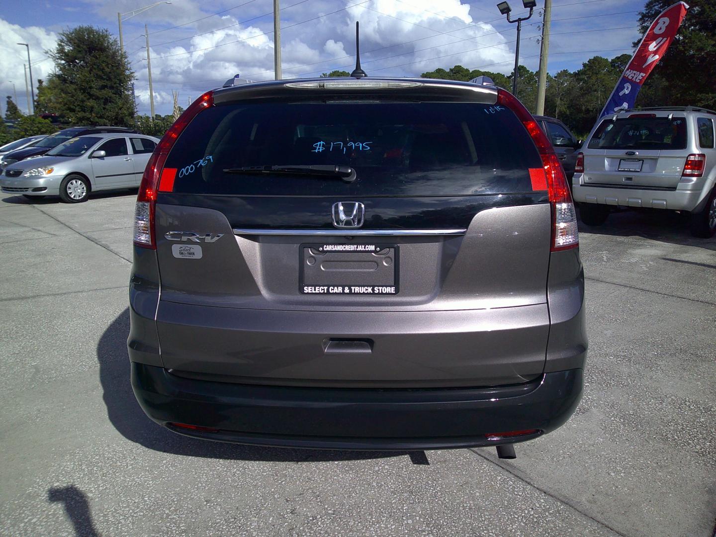 2012 GRAY HONDA CR-V EX-L (5J6RM3H72CL) , located at 390 Hansen Avenue, Orange Park, FL, 32065, (904) 276-7933, 30.130497, -81.787529 - Photo#3